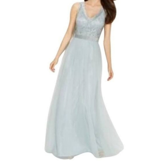 𝅺Patra Evening Sequined Embellished Gown - Picture 1 of 15